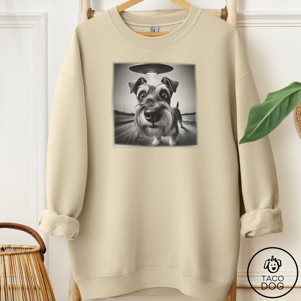 Schnauzer Selfie Sweatshirt