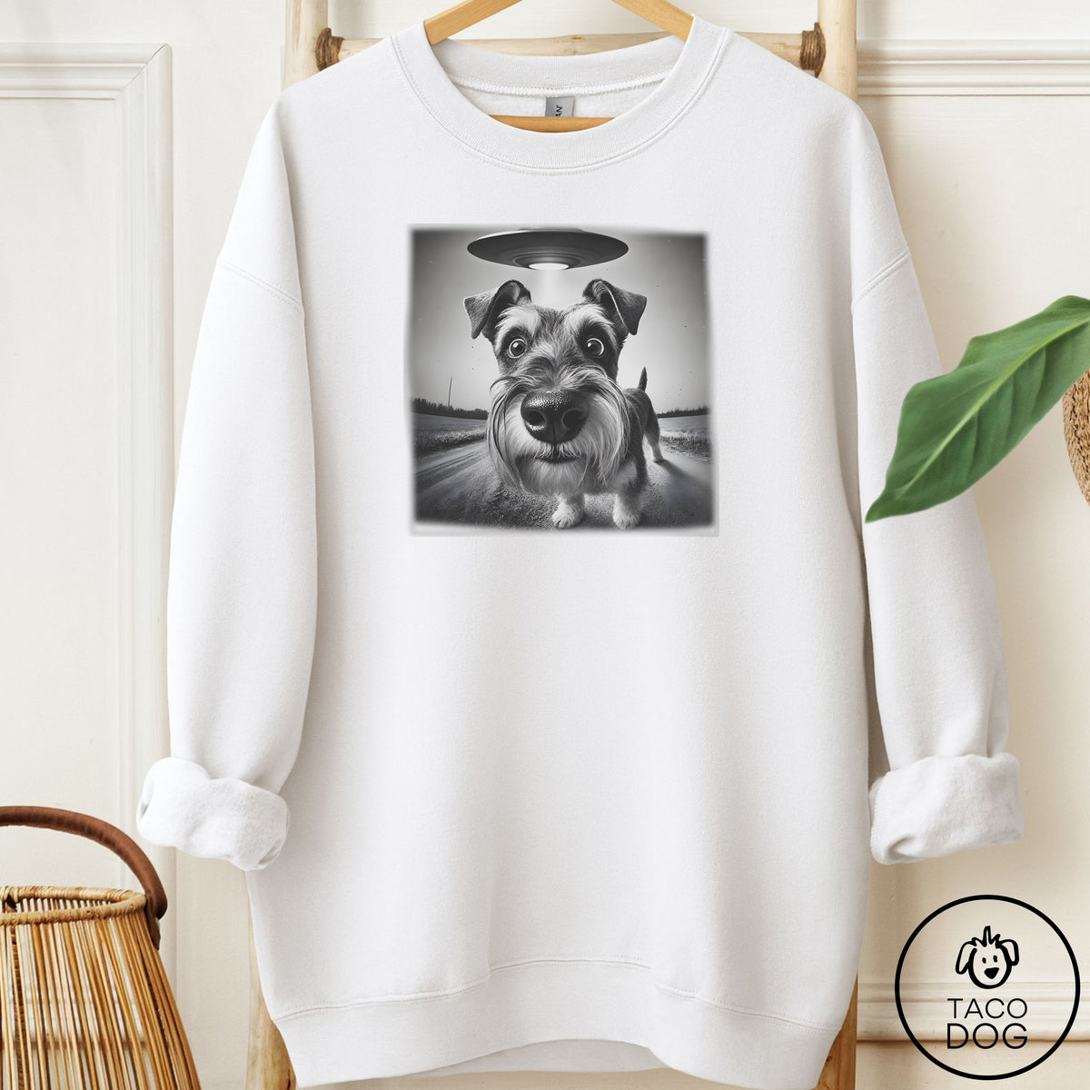 Schnauzer Selfie Sweatshirt