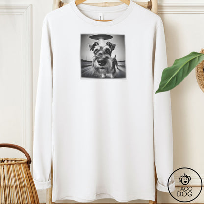 Schnauzer Selfie Long Sleeve Tee