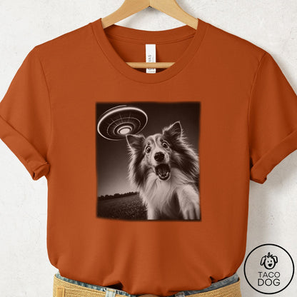 Shetland Sheepdog Selfie T-Shirt