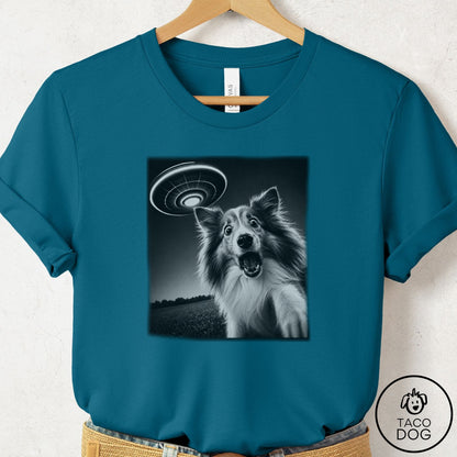 Shetland Sheepdog Selfie T-Shirt