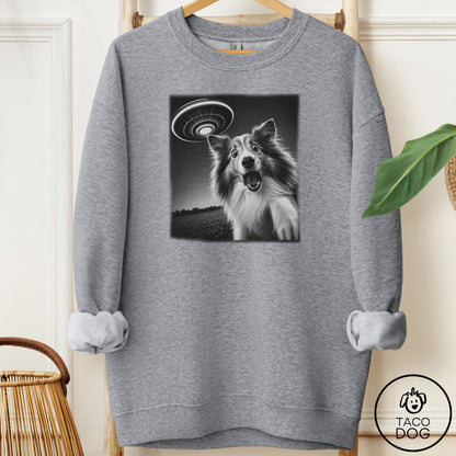 Shetland Sheepdog Selfie Sweatshirt