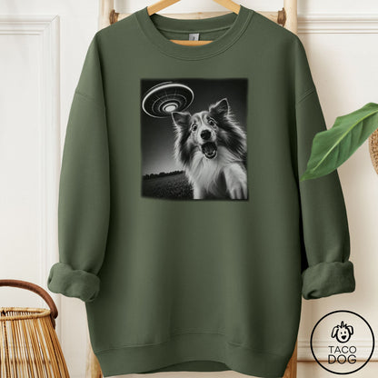Shetland Sheepdog Selfie Sweatshirt