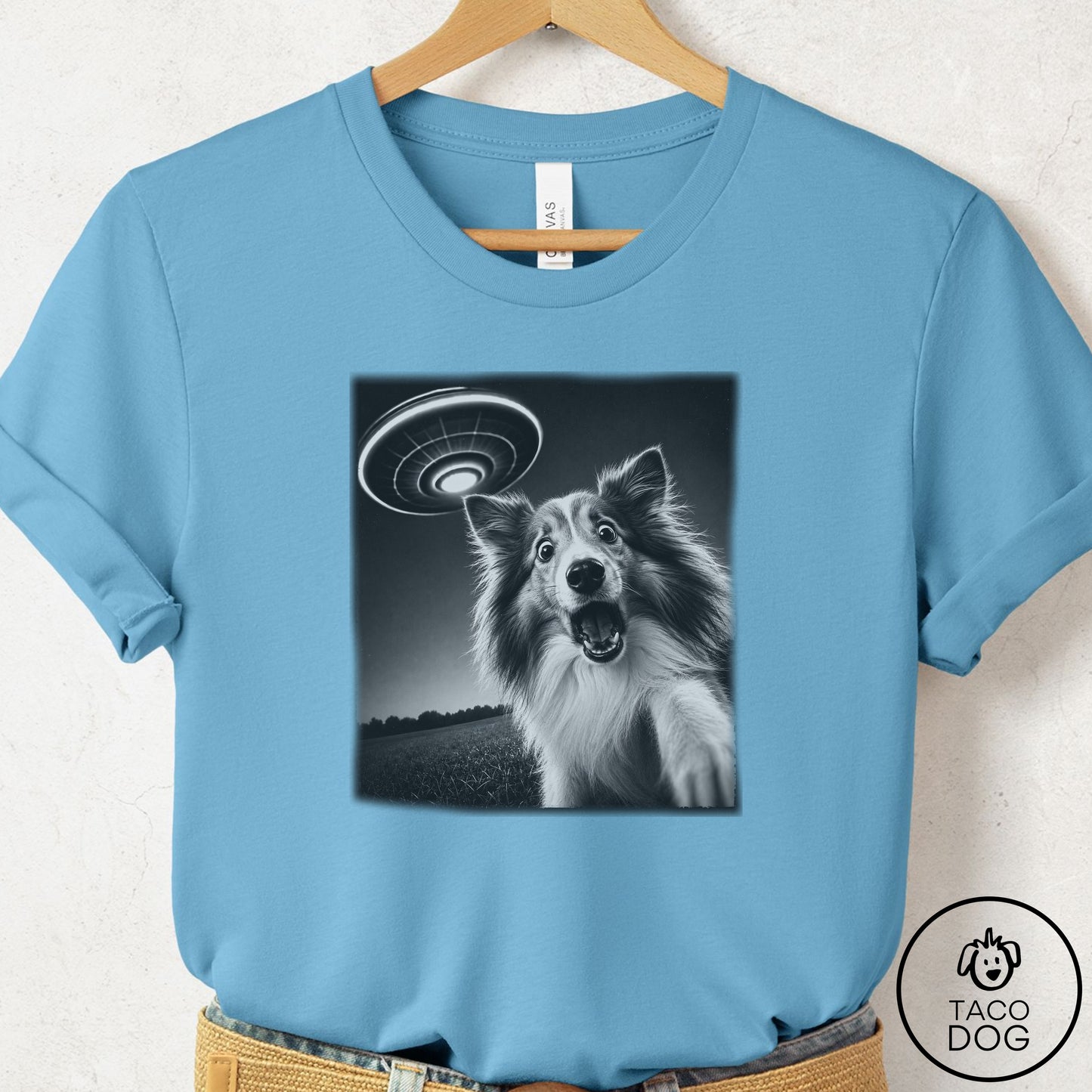 Shetland Sheepdog Selfie T-Shirt