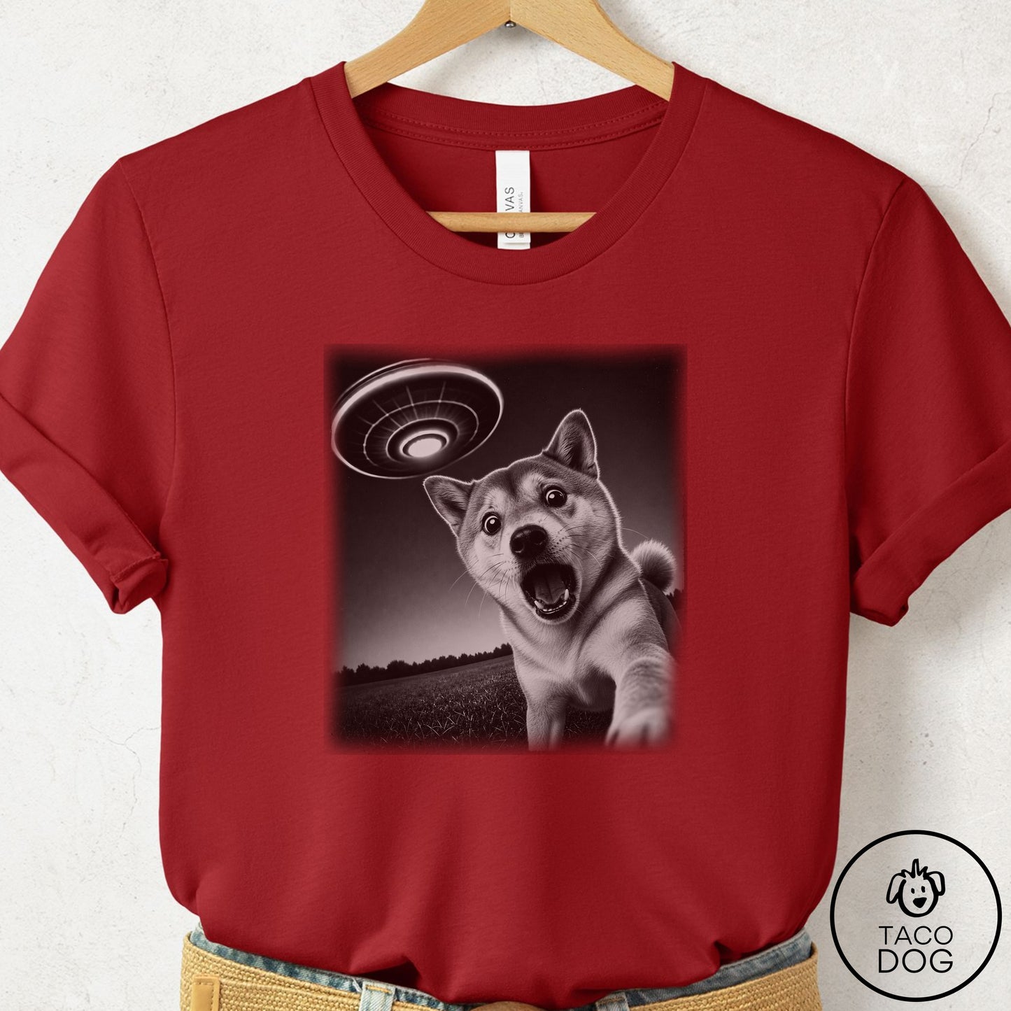Shiba Inu Selfie T-Shirt