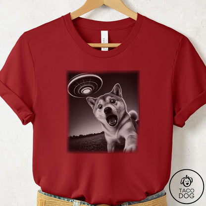 Shiba Inu Selfie T-Shirt
