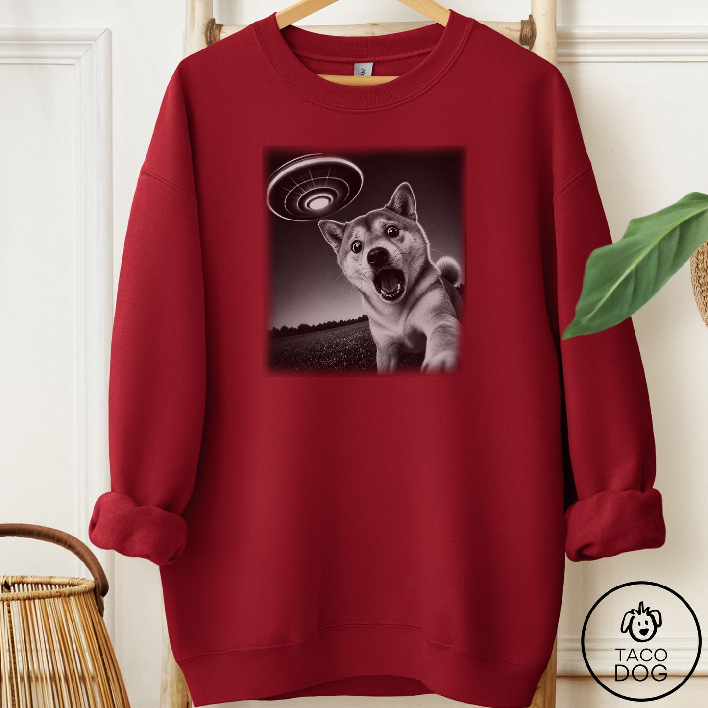 Shiba Inu Selfie Sweatshirt