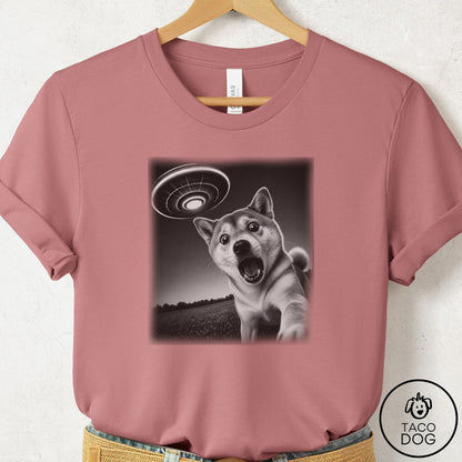 Shiba Inu Selfie T-Shirt