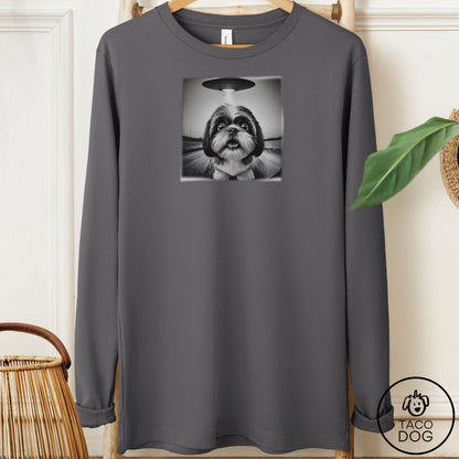 Shih Tzu Selfie Long Sleeve Tee