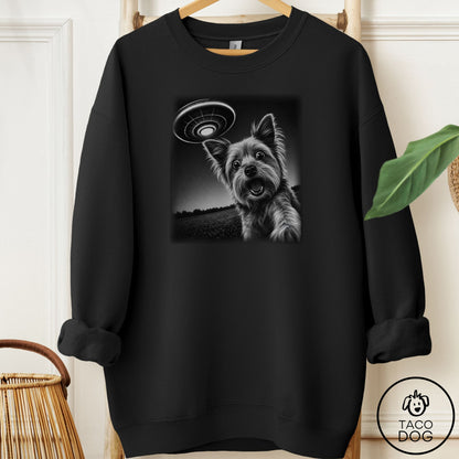 Yorkshire Terrier Yorkie Selfie Sweatshirt