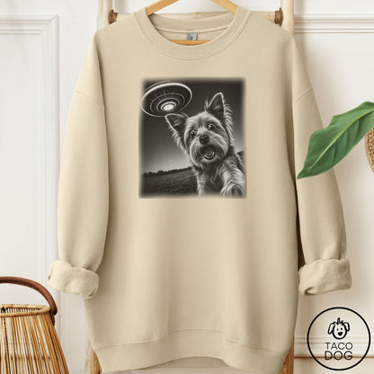 Yorkshire Terrier Yorkie Selfie Sweatshirt