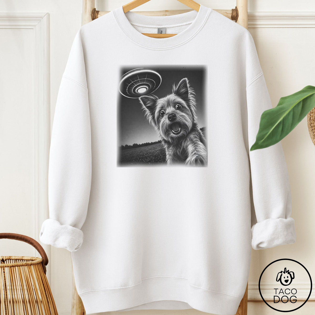 Yorkshire Terrier Yorkie Selfie Sweatshirt