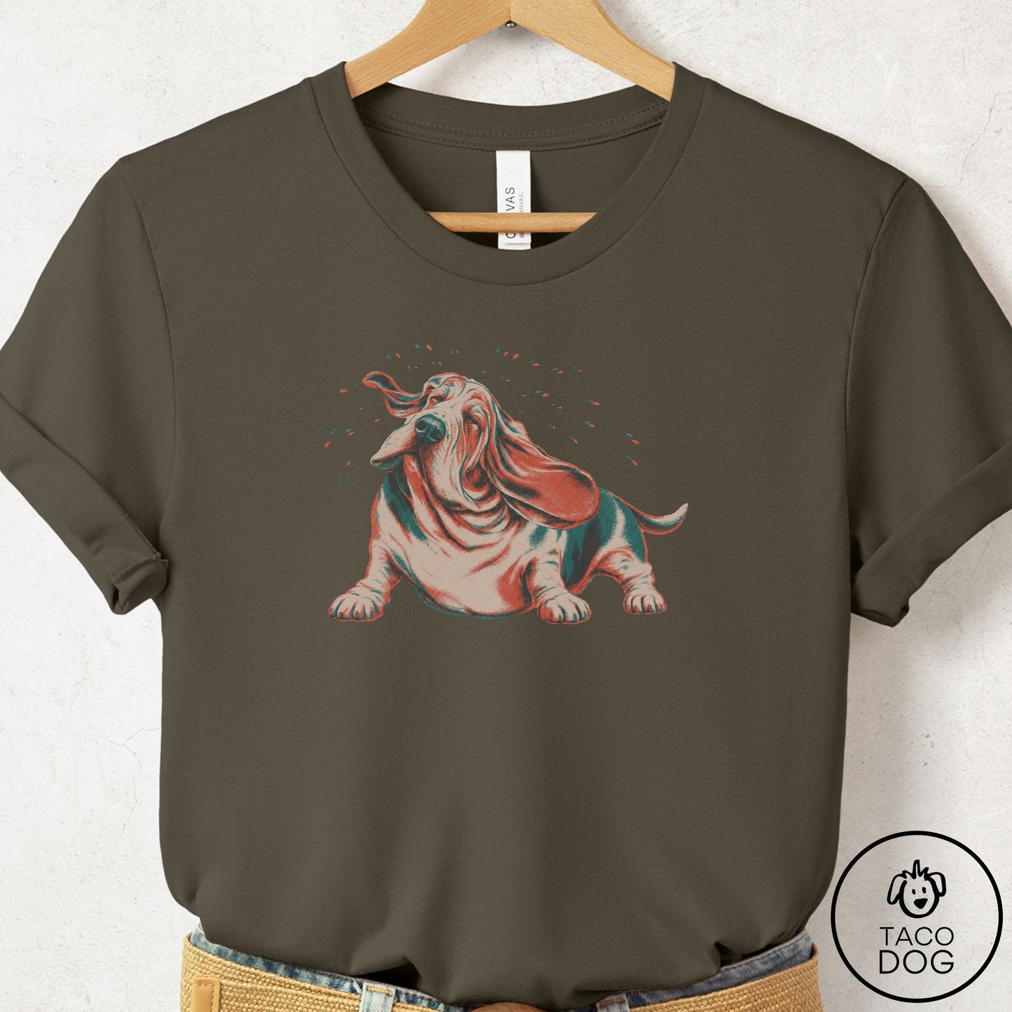 Basset Hound Shake T-Shirt