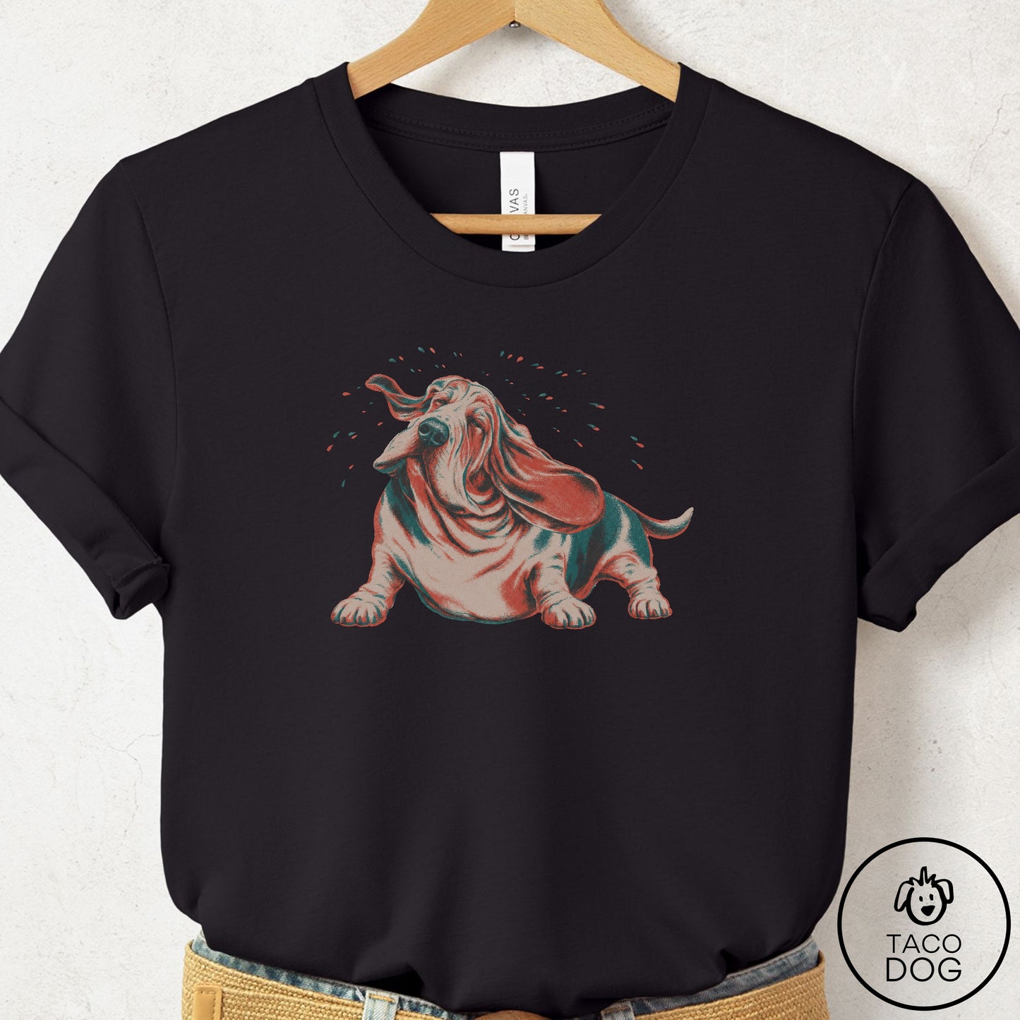 Basset Hound Shake T-Shirt