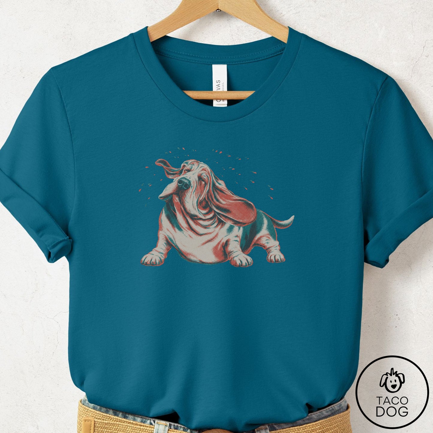 Basset Hound Shake T-Shirt