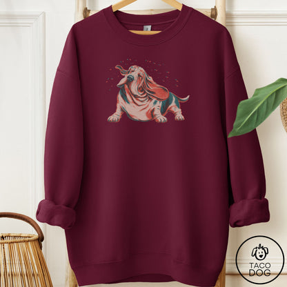 Basset Hound Shake Sweatshirt