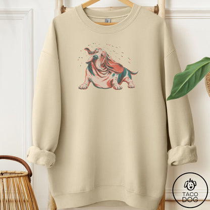 Basset Hound Shake Sweatshirt