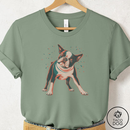 Boston Terrier Shake T-Shirt