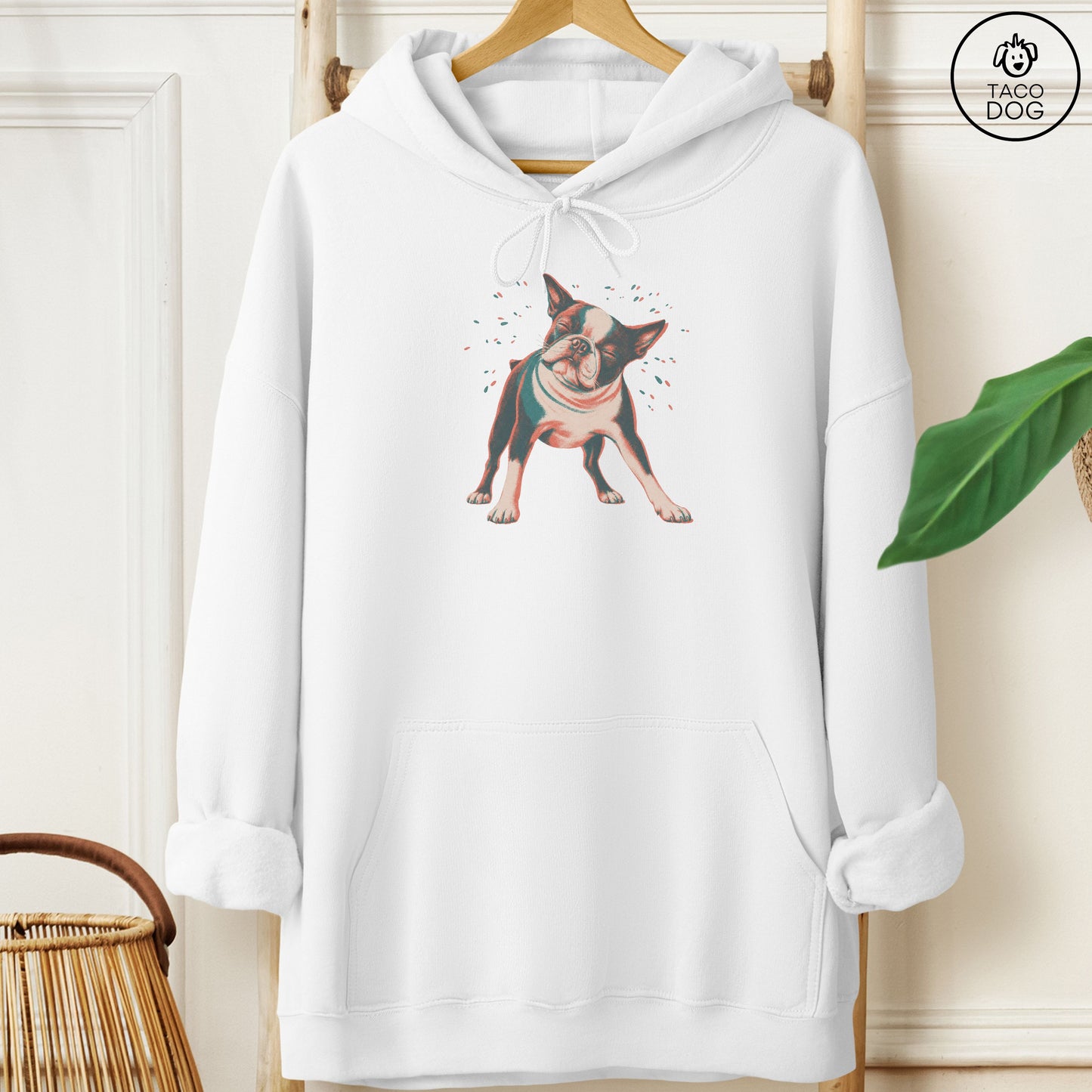 Boston Terrier Shake Hoodie