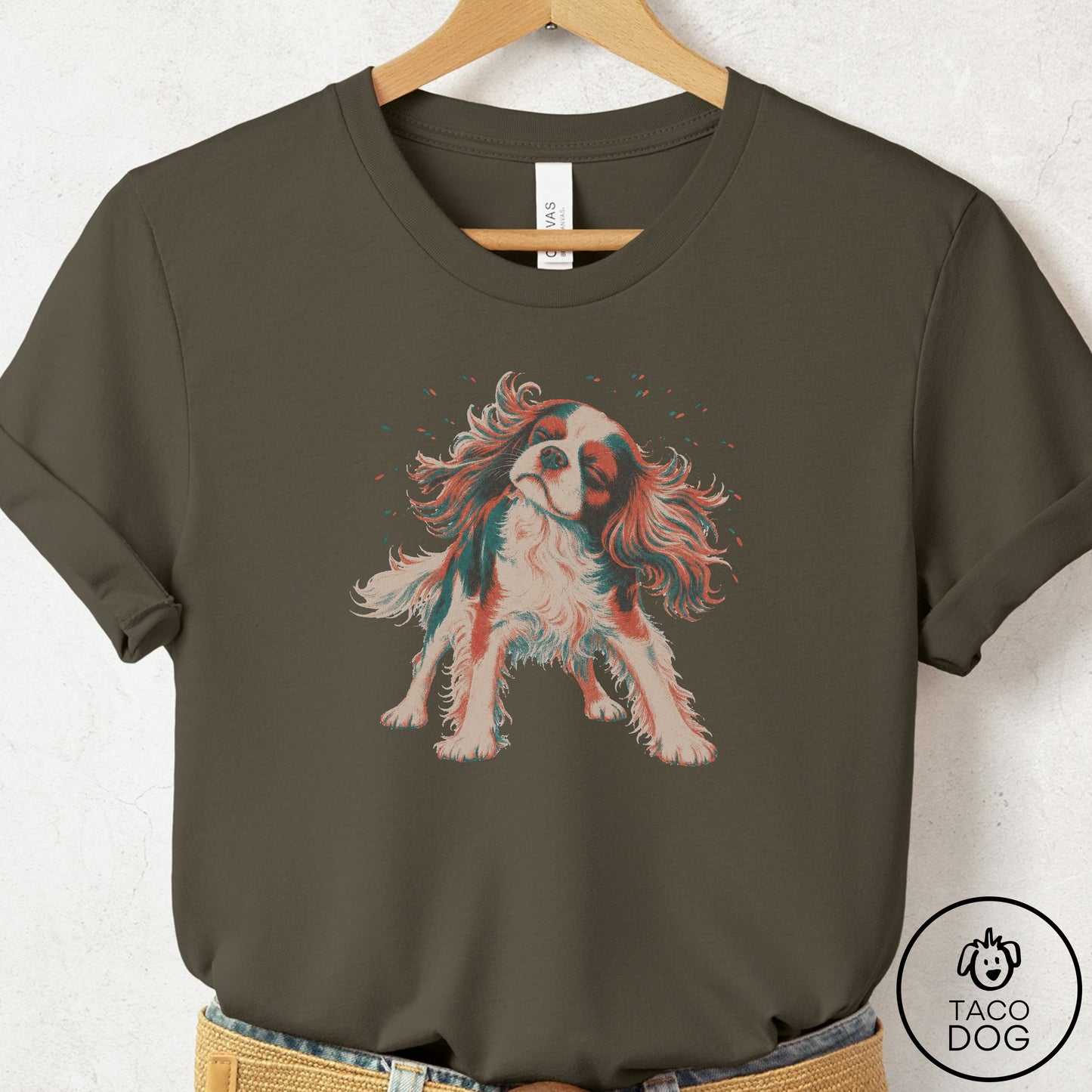 Cavalier King Charles Spaniel Shake T-Shirt