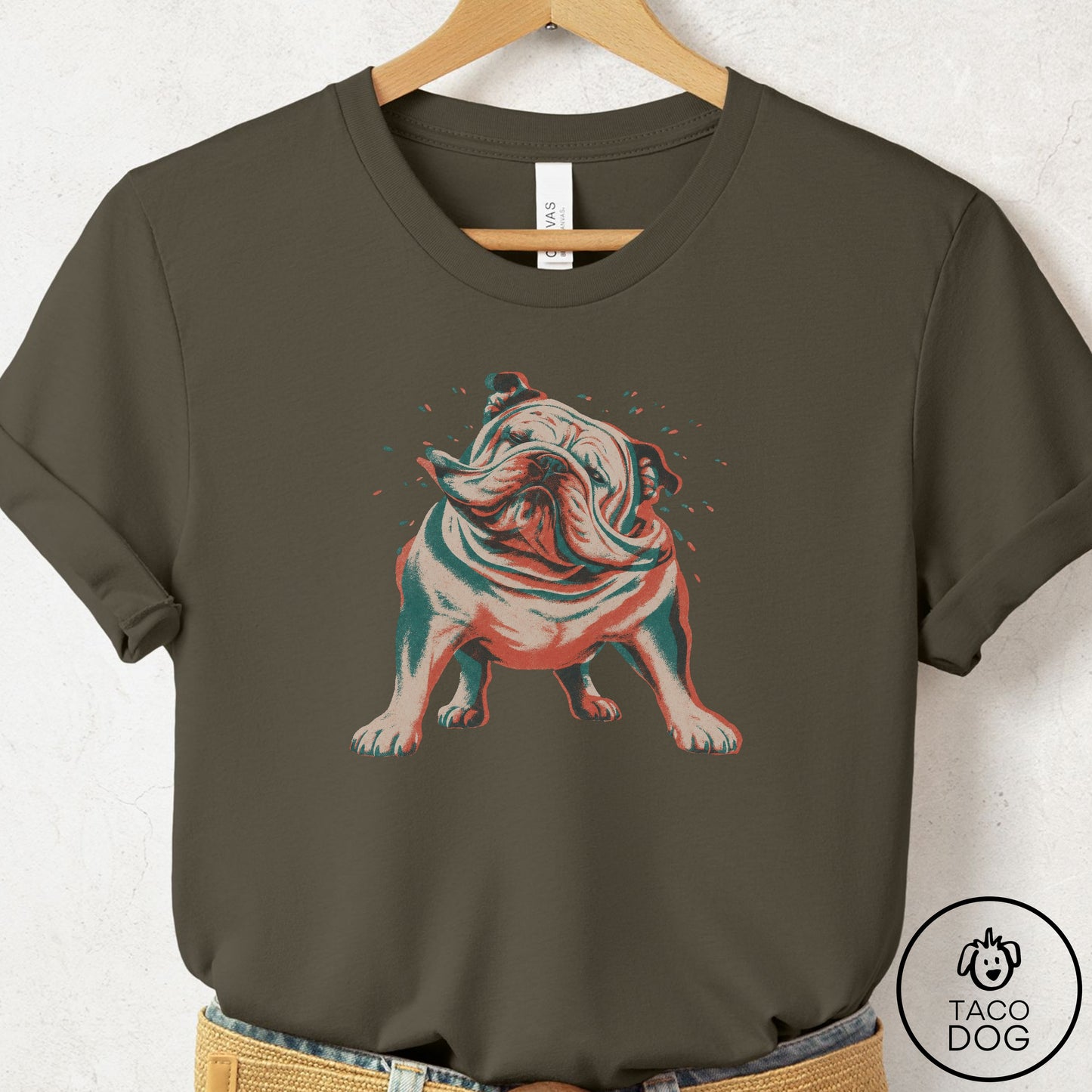 English Bulldog Shake T-Shirt