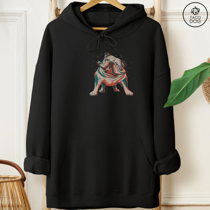 English Bulldog Shake Hoodie
