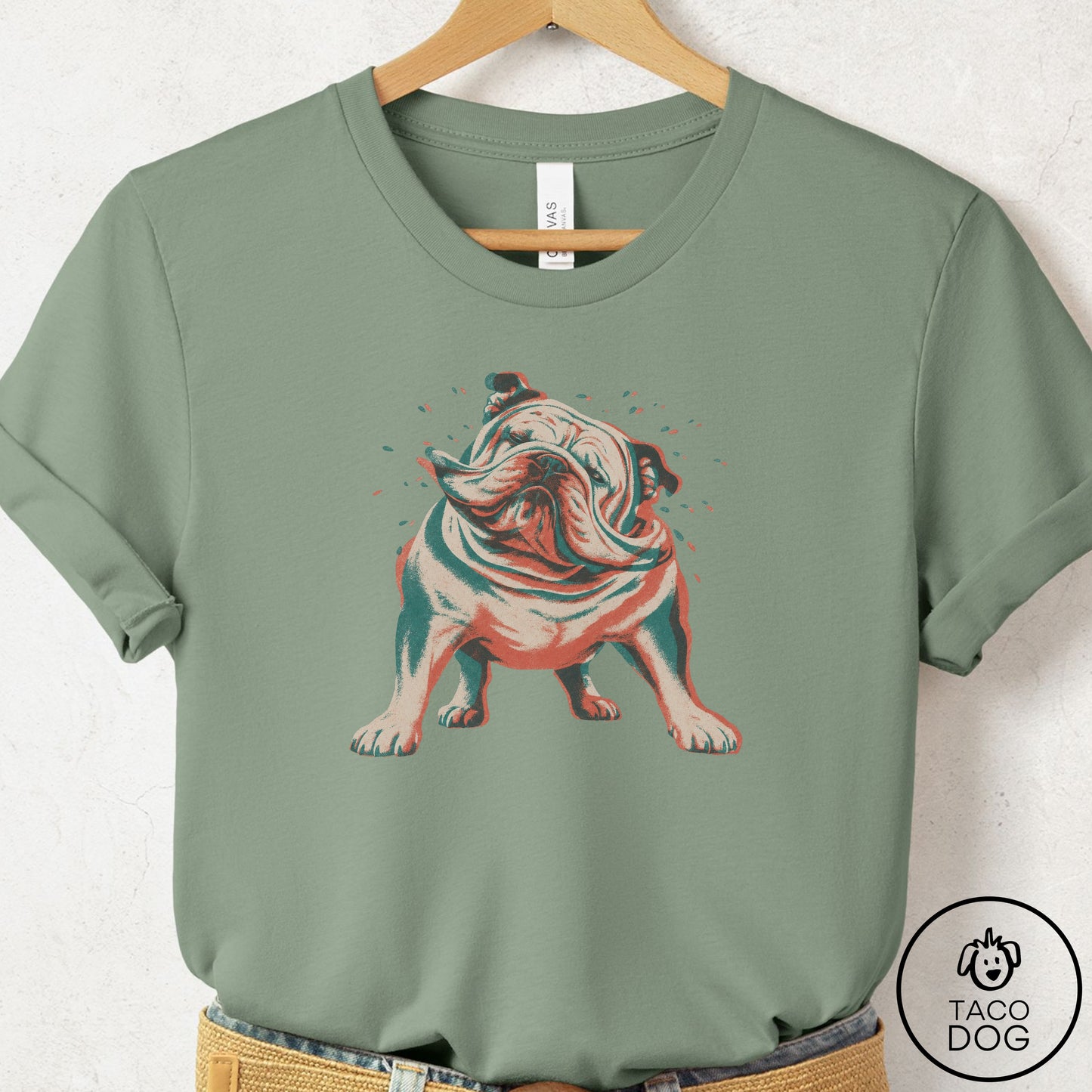 English Bulldog Shake T-Shirt