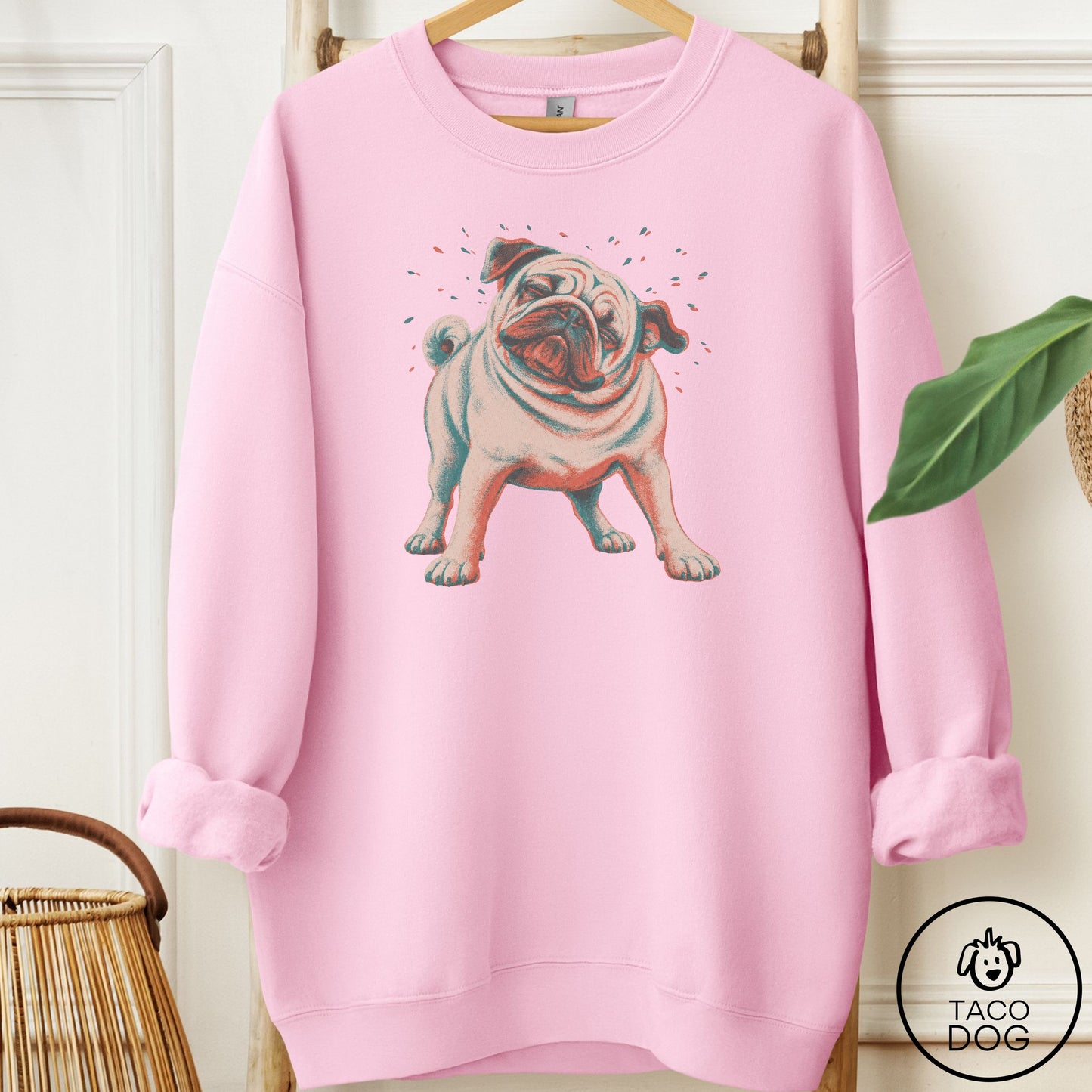 Pug Shake Sweatshirt