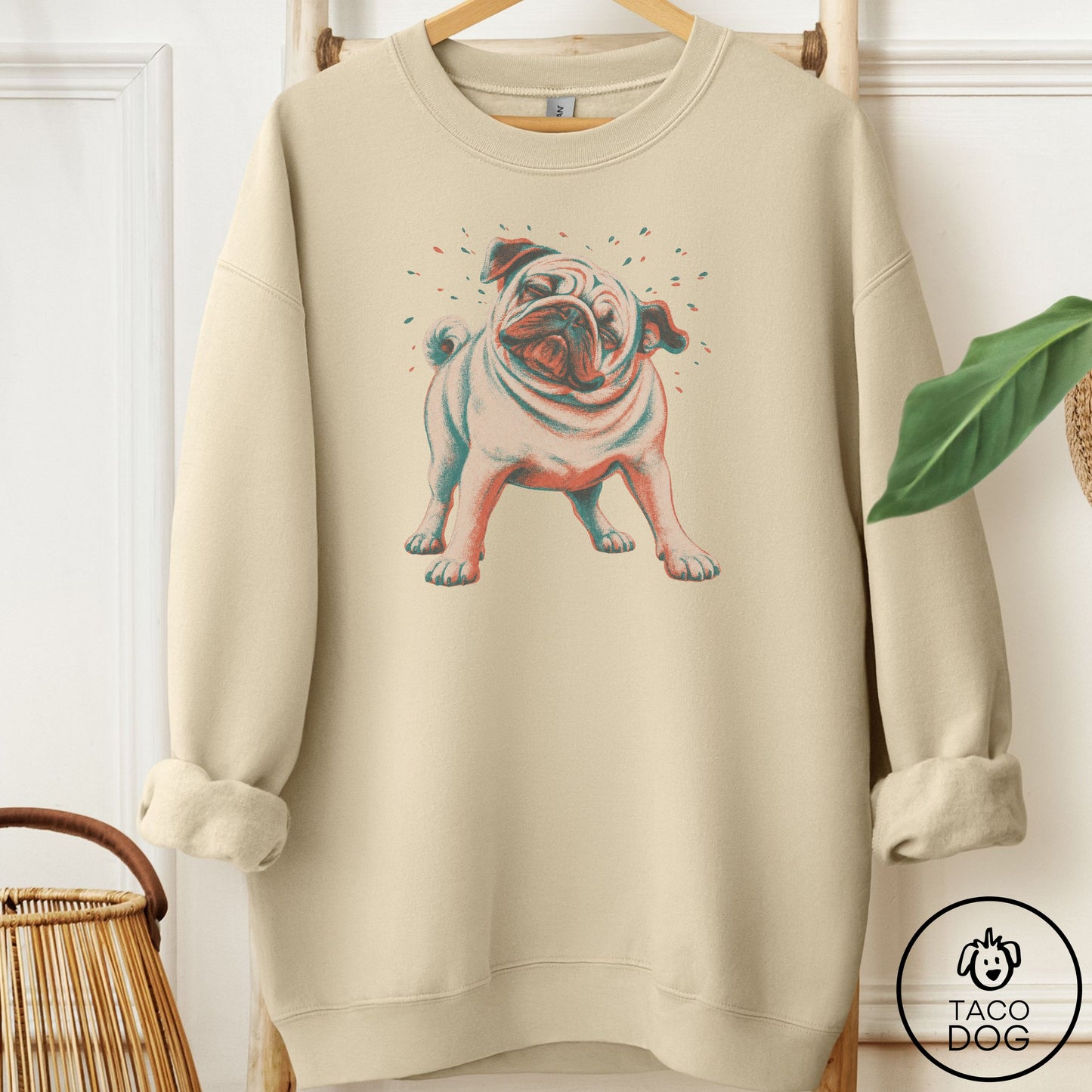 Pug Shake Sweatshirt