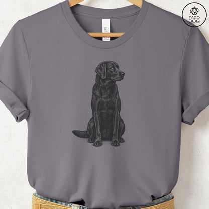 Labrador Retriever Side Eye T-Shirt Storm Taco-Dog