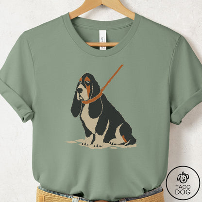 Basset Hound Sitdown T-Shirt