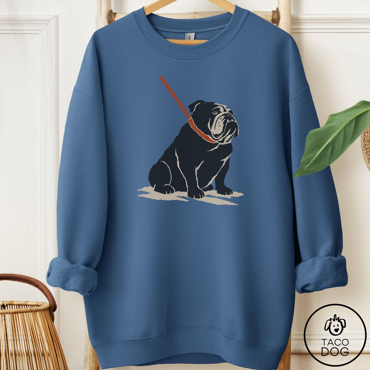 English Bulldog Sitdown Sweatshirt
