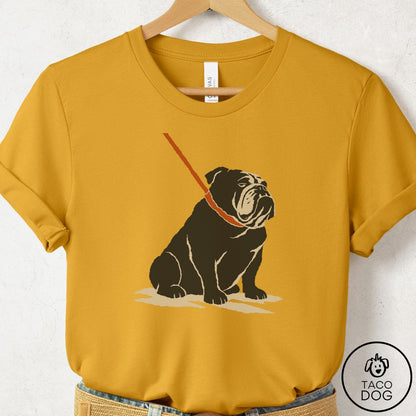 English Bulldog Sitdown T-Shirt