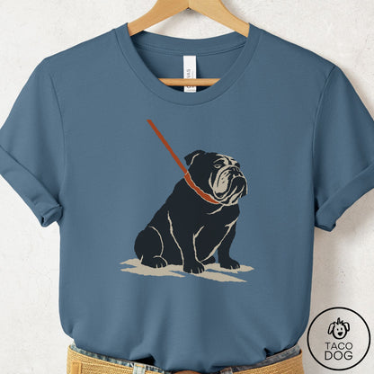 English Bulldog Sitdown T-Shirt