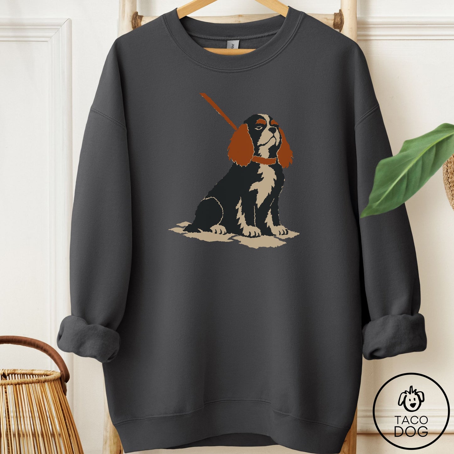 Cavalier King Charles Spaniel Sitdown Sweatshirt