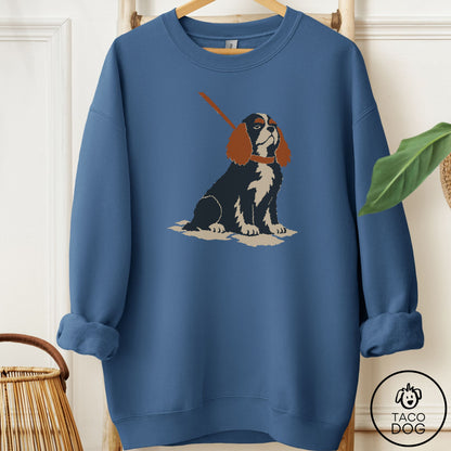 Cavalier King Charles Spaniel Sitdown Sweatshirt