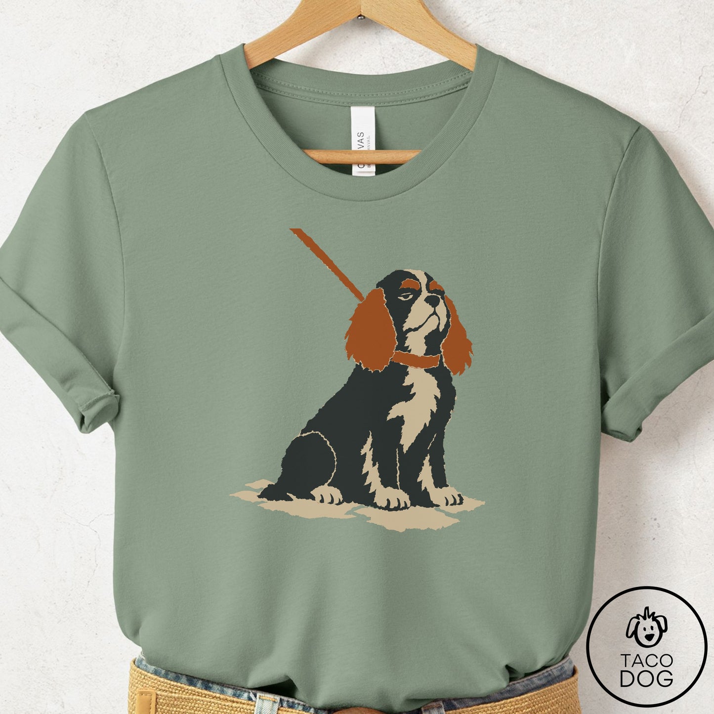 Cavalier King Charles Spaniel Sitdown T-Shirt