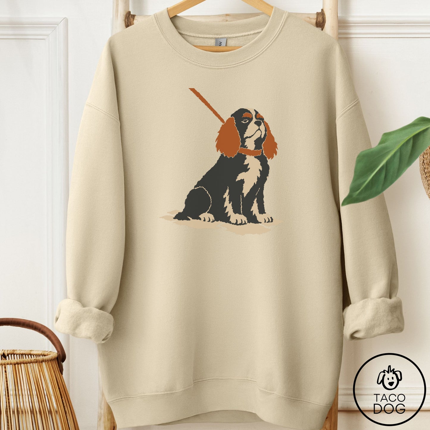 Cavalier King Charles Spaniel Sitdown Sweatshirt