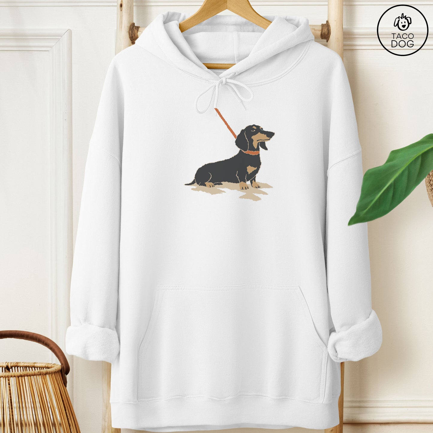 Dachshund Sitdown Hoodie