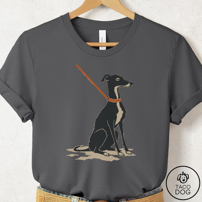 Italian Greyhound Whippet Sitdown T-Shirt