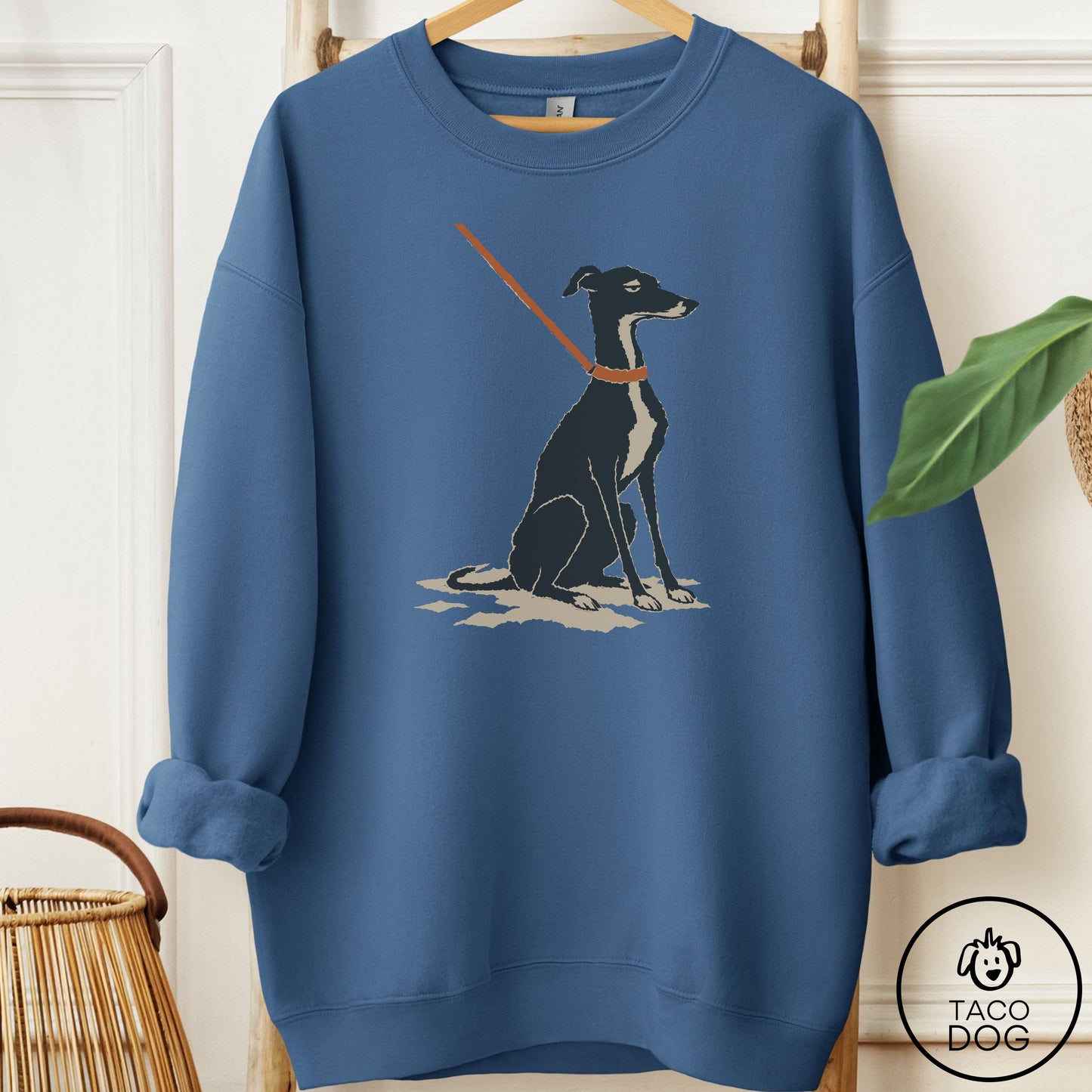 Italian Greyhound Whippet Sitdown Sweatshirt