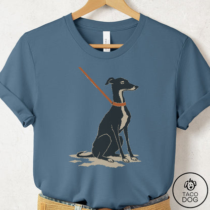 Italian Greyhound Whippet Sitdown T-Shirt
