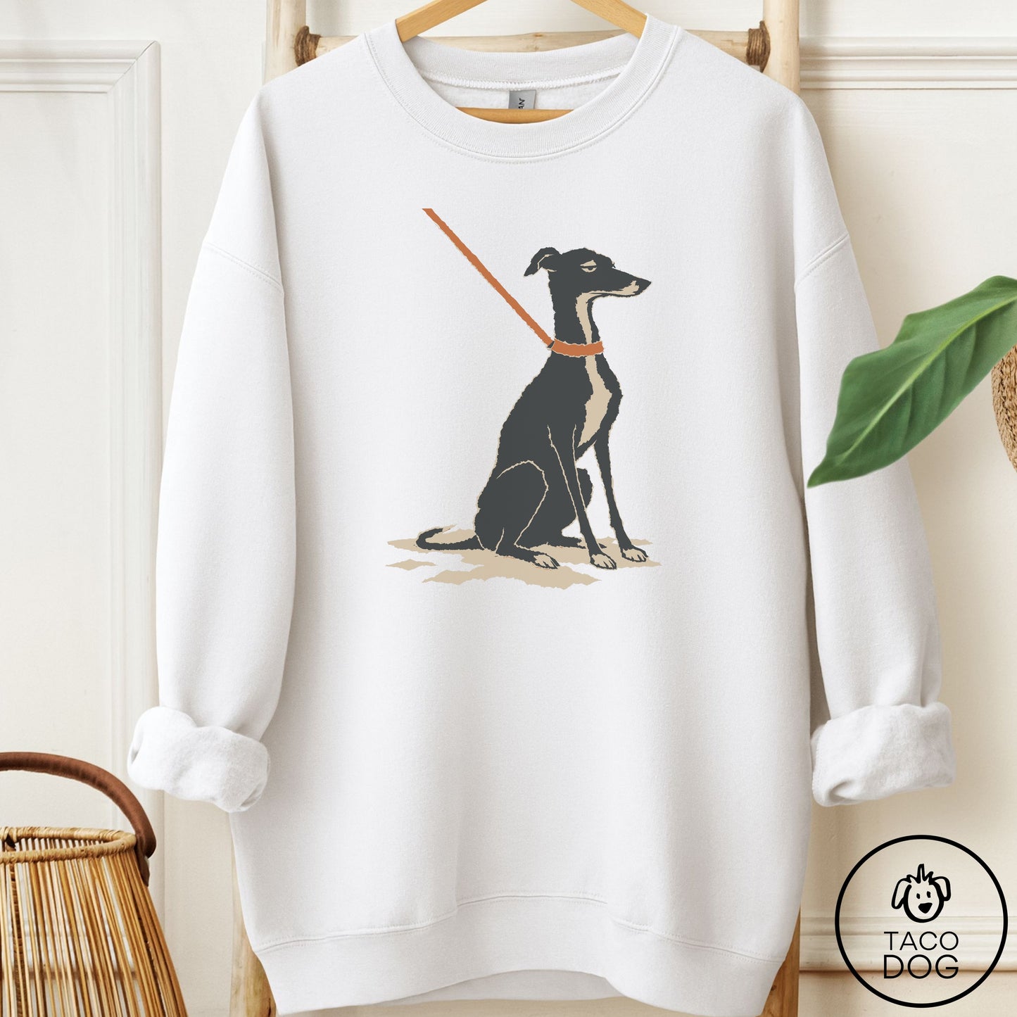 Italian Greyhound Whippet Sitdown Sweatshirt