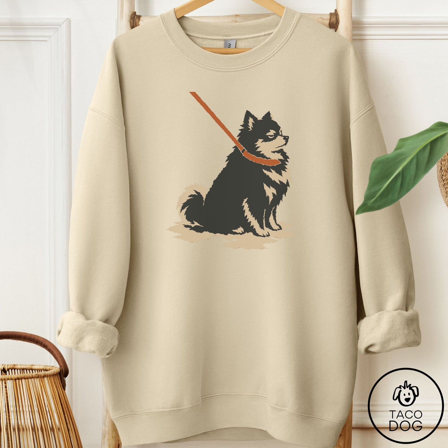 Pomeranian Sitdown Sweatshirt