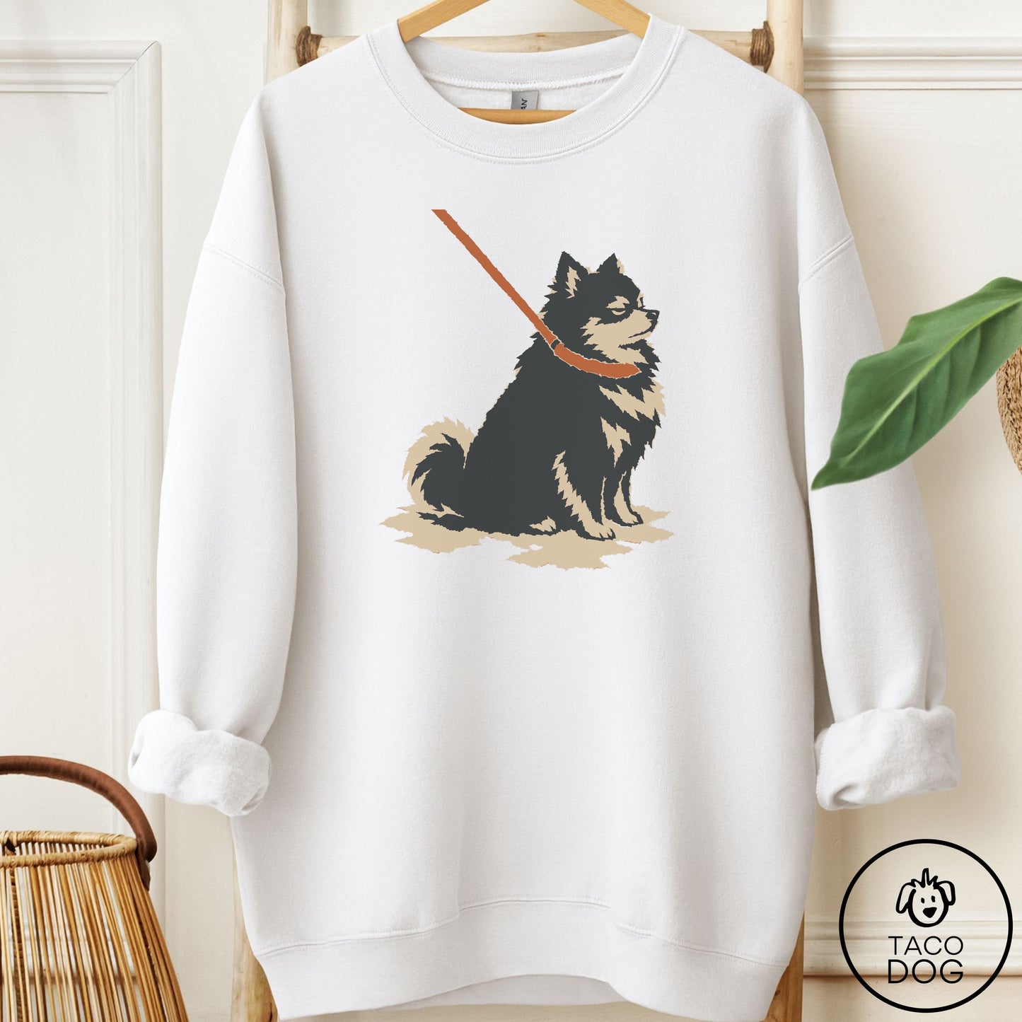 Pomeranian Sitdown Sweatshirt