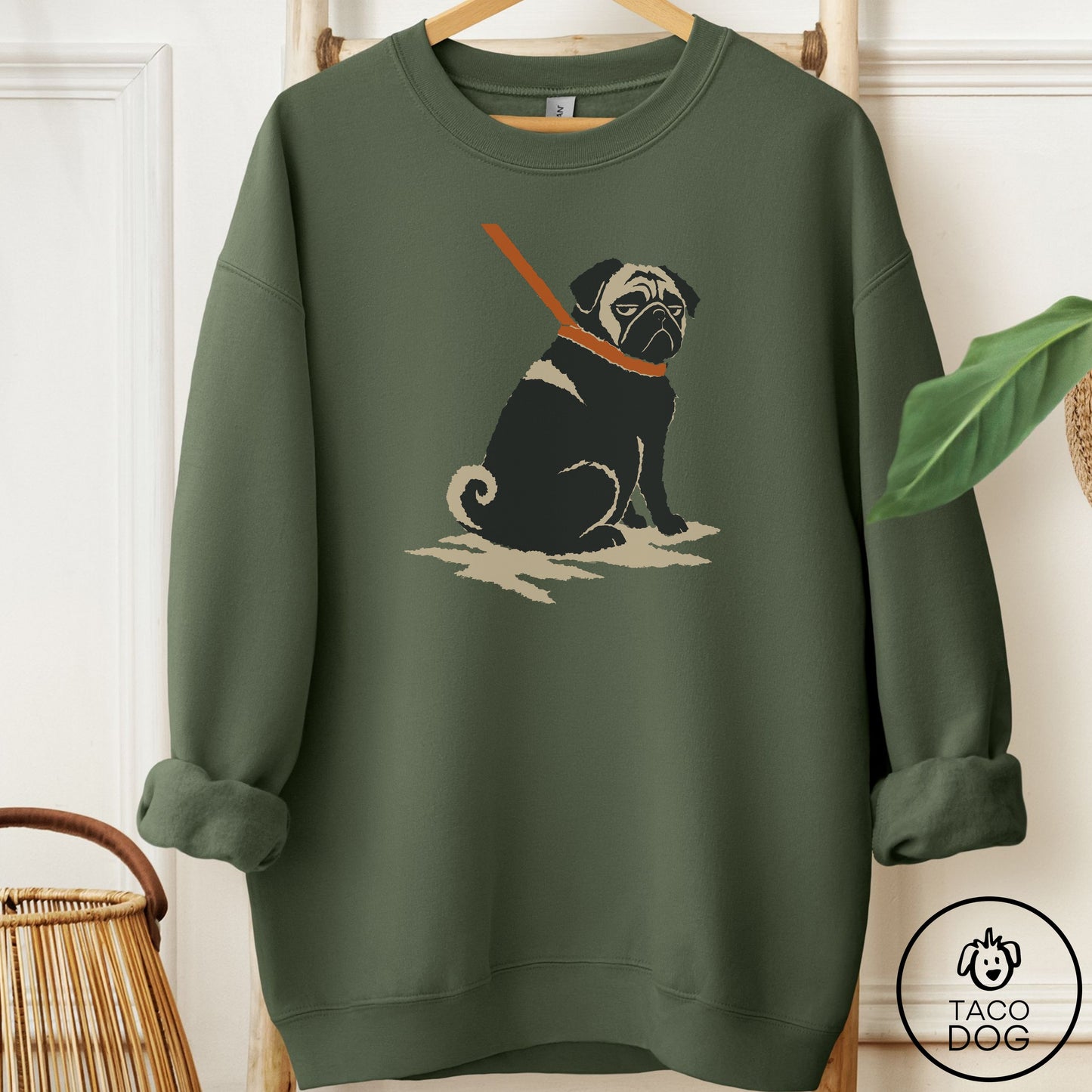 Pug Sitdown Sweatshirt