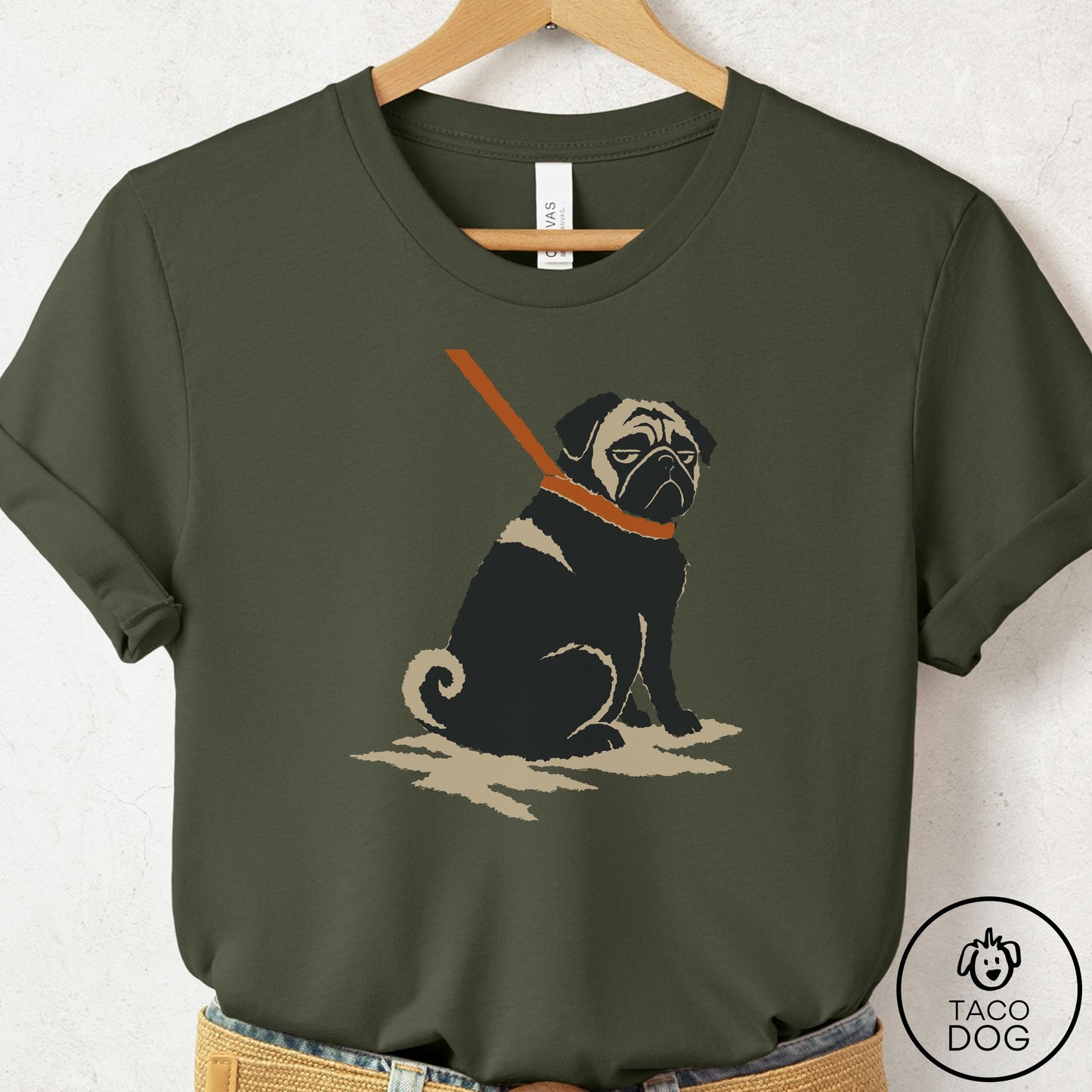 Pug Sitdown T-Shirt