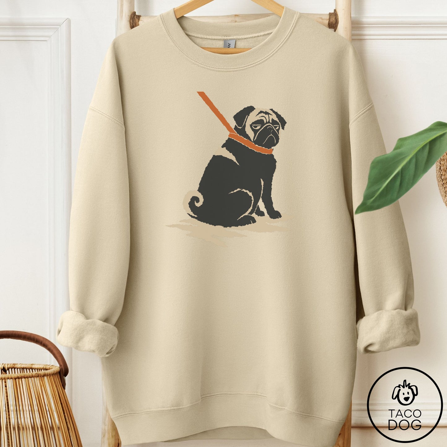Pug Sitdown Sweatshirt
