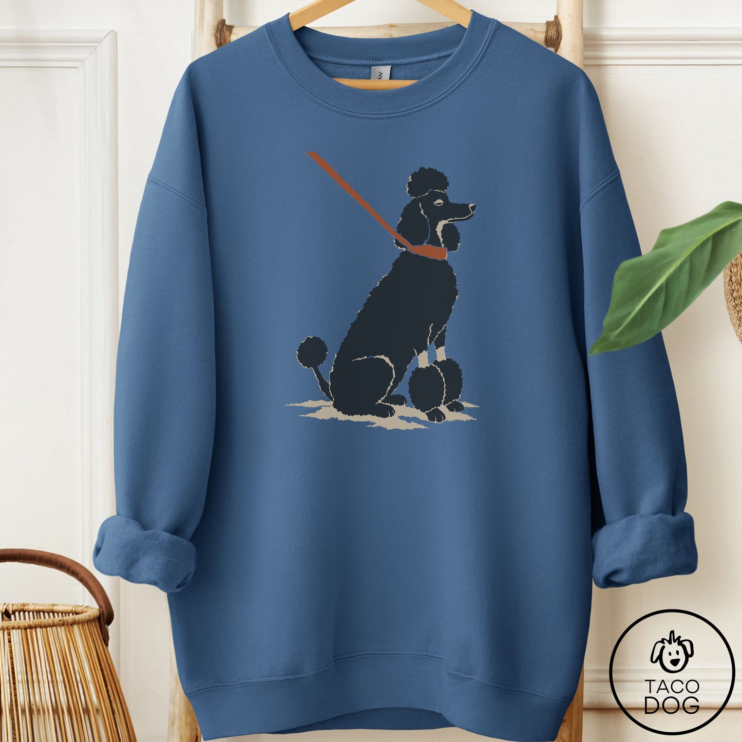 Poodle Sitdown Sweatshirt
