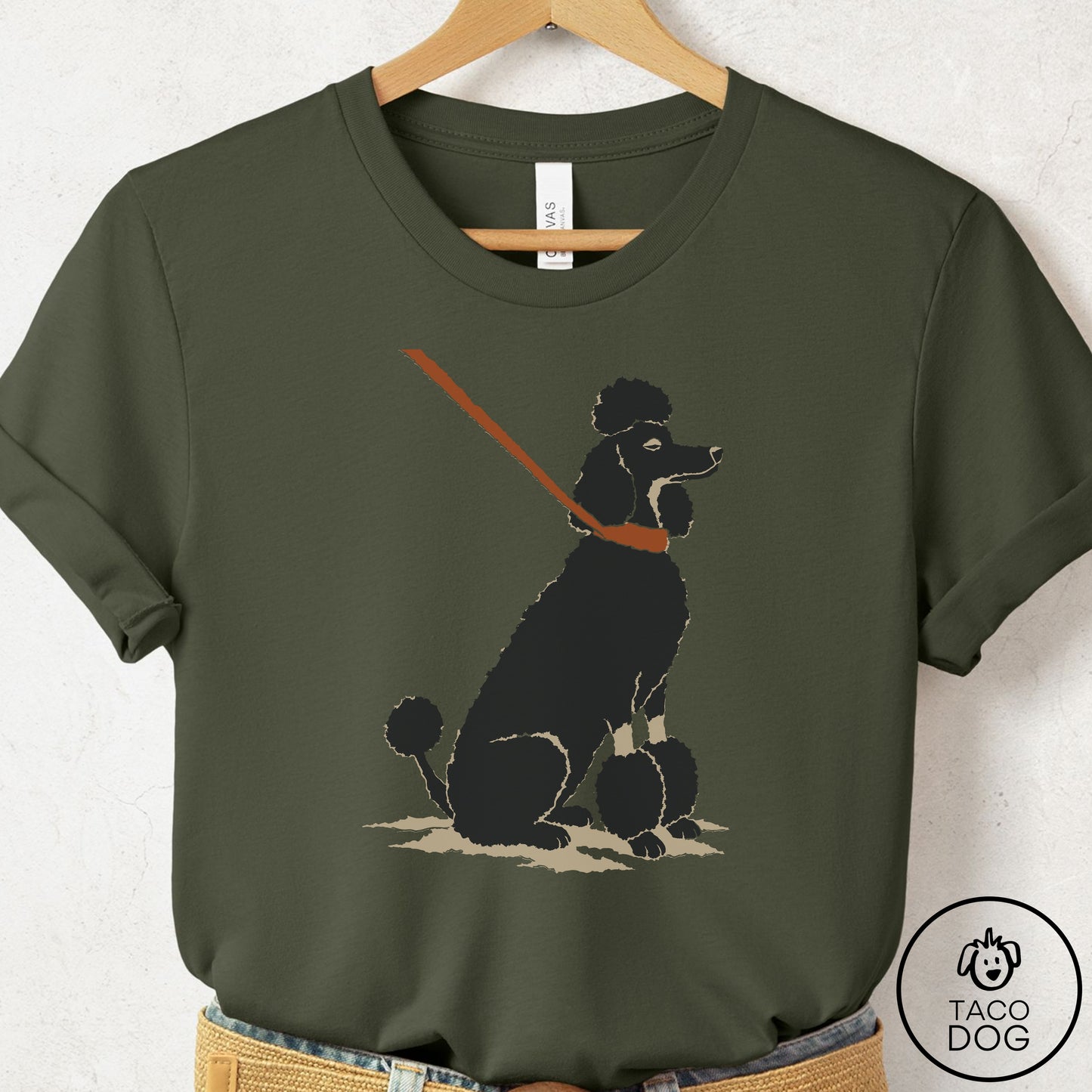 Poodle Sitdown T-Shirt